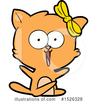 Royalty-Free (RF) Cat Clipart Illustration by lineartestpilot - Stock Sample #1526328