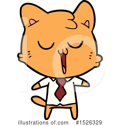 Royalty-Free (RF) Cat Clipart Illustration by lineartestpilot - Stock Sample #1526329