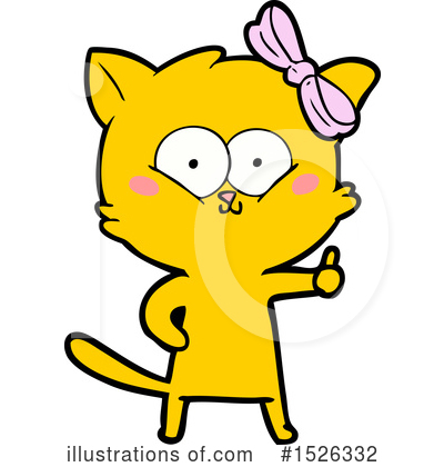 Royalty-Free (RF) Cat Clipart Illustration by lineartestpilot - Stock Sample #1526332