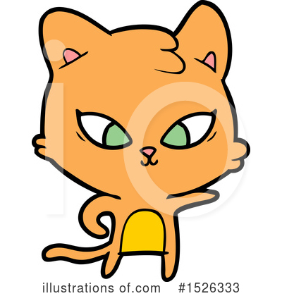 Royalty-Free (RF) Cat Clipart Illustration by lineartestpilot - Stock Sample #1526333