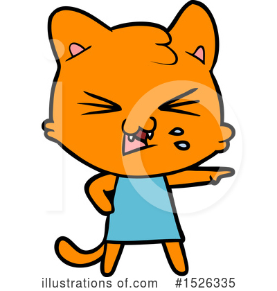 Royalty-Free (RF) Cat Clipart Illustration by lineartestpilot - Stock Sample #1526335