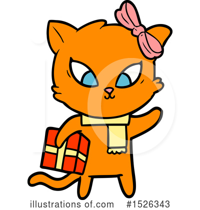 Royalty-Free (RF) Cat Clipart Illustration by lineartestpilot - Stock Sample #1526343