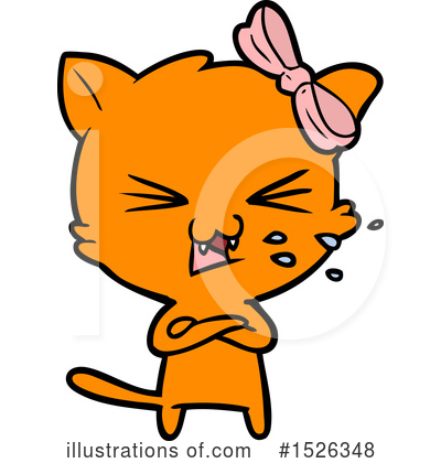 Royalty-Free (RF) Cat Clipart Illustration by lineartestpilot - Stock Sample #1526348