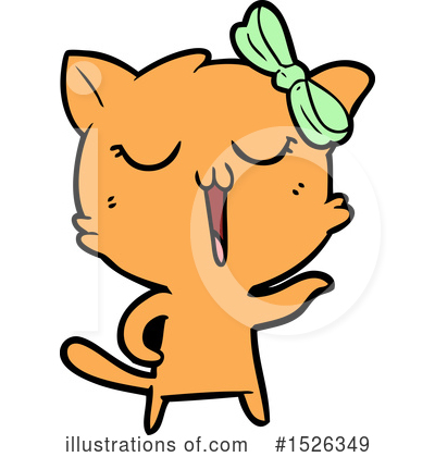Royalty-Free (RF) Cat Clipart Illustration by lineartestpilot - Stock Sample #1526349