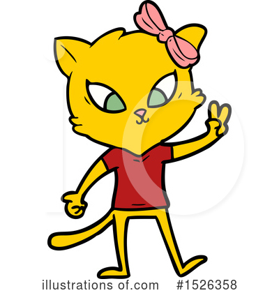 Royalty-Free (RF) Cat Clipart Illustration by lineartestpilot - Stock Sample #1526358