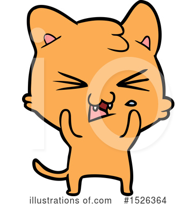 Royalty-Free (RF) Cat Clipart Illustration by lineartestpilot - Stock Sample #1526364