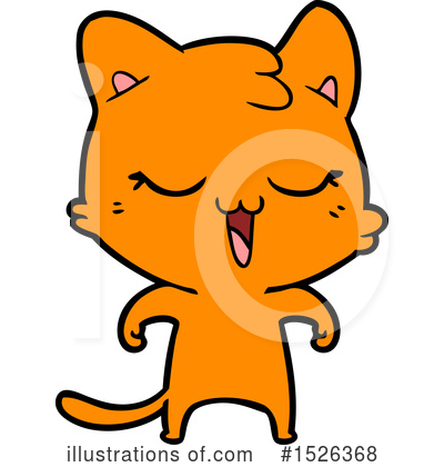 Royalty-Free (RF) Cat Clipart Illustration by lineartestpilot - Stock Sample #1526368