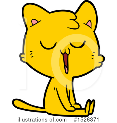 Royalty-Free (RF) Cat Clipart Illustration by lineartestpilot - Stock Sample #1526371