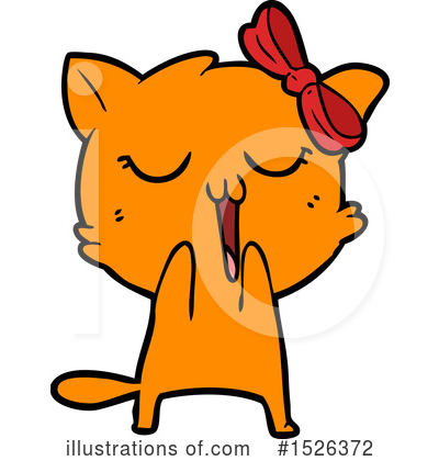 Royalty-Free (RF) Cat Clipart Illustration by lineartestpilot - Stock Sample #1526372