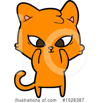 Royalty-Free (RF) Cat Clipart Illustration by lineartestpilot - Stock Sample #1526387