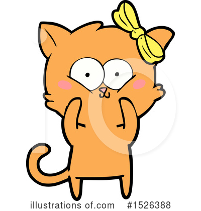 Royalty-Free (RF) Cat Clipart Illustration by lineartestpilot - Stock Sample #1526388