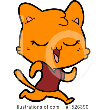 Royalty-Free (RF) Cat Clipart Illustration by lineartestpilot - Stock Sample #1526390
