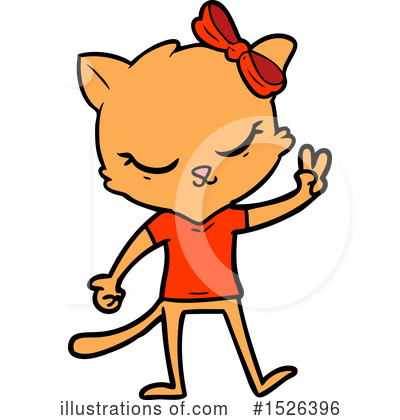 Royalty-Free (RF) Cat Clipart Illustration by lineartestpilot - Stock Sample #1526396