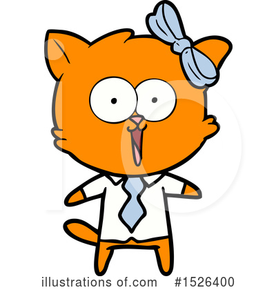 Royalty-Free (RF) Cat Clipart Illustration by lineartestpilot - Stock Sample #1526400