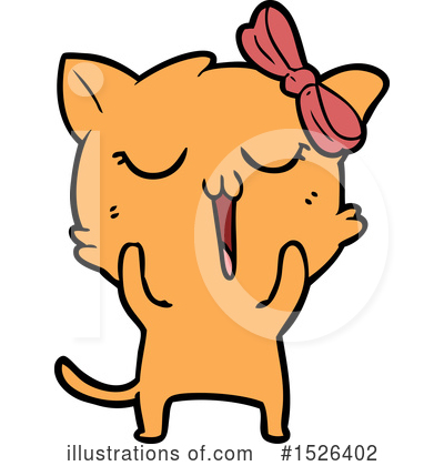 Royalty-Free (RF) Cat Clipart Illustration by lineartestpilot - Stock Sample #1526402
