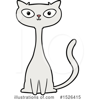 Royalty-Free (RF) Cat Clipart Illustration by lineartestpilot - Stock Sample #1526415