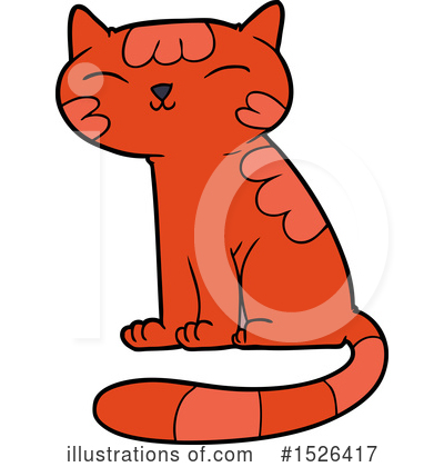 Royalty-Free (RF) Cat Clipart Illustration by lineartestpilot - Stock Sample #1526417