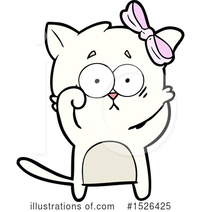 Royalty-Free (RF) Cat Clipart Illustration by lineartestpilot - Stock Sample #1526425