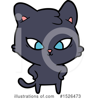 Royalty-Free (RF) Cat Clipart Illustration by lineartestpilot - Stock Sample #1526473