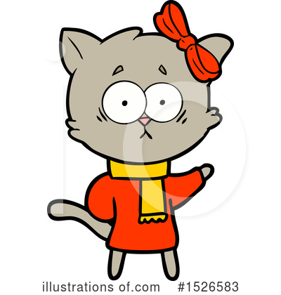 Royalty-Free (RF) Cat Clipart Illustration by lineartestpilot - Stock Sample #1526583
