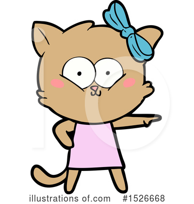 Royalty-Free (RF) Cat Clipart Illustration by lineartestpilot - Stock Sample #1526668