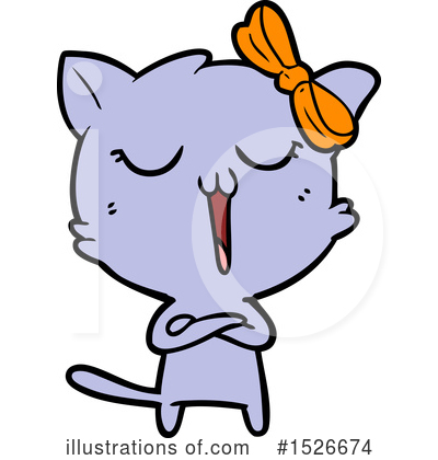 Royalty-Free (RF) Cat Clipart Illustration by lineartestpilot - Stock Sample #1526674