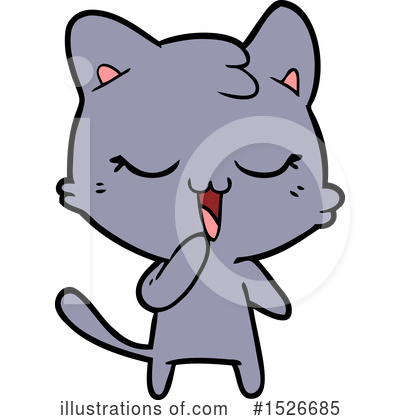 Royalty-Free (RF) Cat Clipart Illustration by lineartestpilot - Stock Sample #1526685
