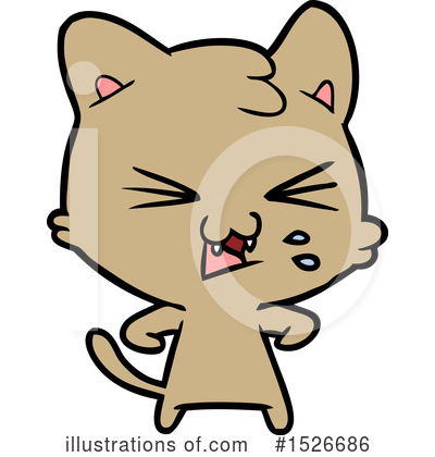 Royalty-Free (RF) Cat Clipart Illustration by lineartestpilot - Stock Sample #1526686