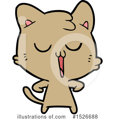 Royalty-Free (RF) Cat Clipart Illustration by lineartestpilot - Stock Sample #1526688