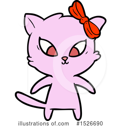 Royalty-Free (RF) Cat Clipart Illustration by lineartestpilot - Stock Sample #1526690