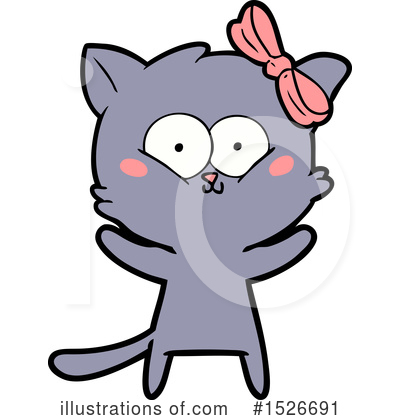 Royalty-Free (RF) Cat Clipart Illustration by lineartestpilot - Stock Sample #1526691