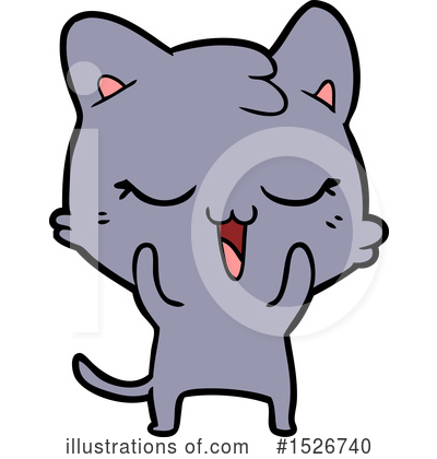 Royalty-Free (RF) Cat Clipart Illustration by lineartestpilot - Stock Sample #1526740