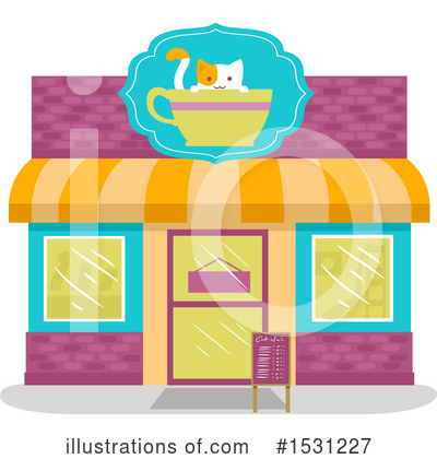 Coffee House Clipart #1531227 by BNP Design Studio