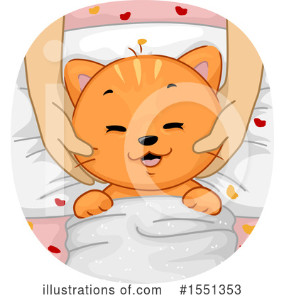 Royalty-Free (RF) Cat Clipart Illustration by BNP Design Studio - Stock Sample #1551353