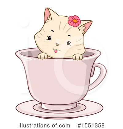 Royalty-Free (RF) Cat Clipart Illustration by BNP Design Studio - Stock Sample #1551358