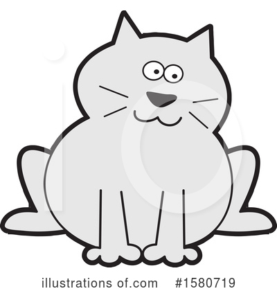 Cat Clipart #1580719 by Johnny Sajem