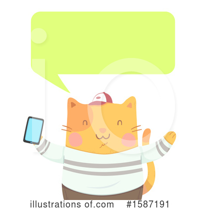 Royalty-Free (RF) Cat Clipart Illustration by BNP Design Studio - Stock Sample #1587191