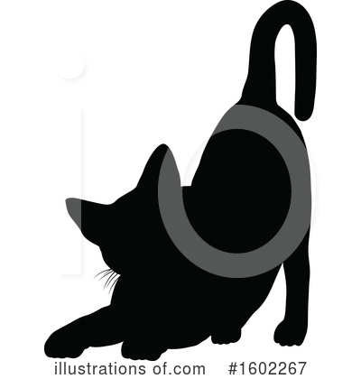 Royalty-Free (RF) Cat Clipart Illustration by AtStockIllustration - Stock Sample #1602267