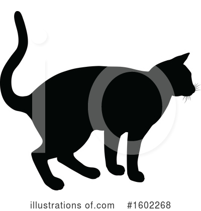 Royalty-Free (RF) Cat Clipart Illustration by AtStockIllustration - Stock Sample #1602268