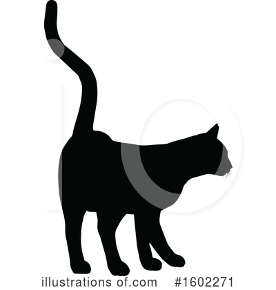 Royalty-Free (RF) Cat Clipart Illustration by AtStockIllustration - Stock Sample #1602271