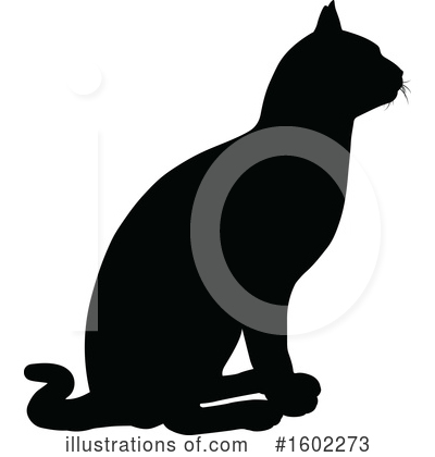 Royalty-Free (RF) Cat Clipart Illustration by AtStockIllustration - Stock Sample #1602273