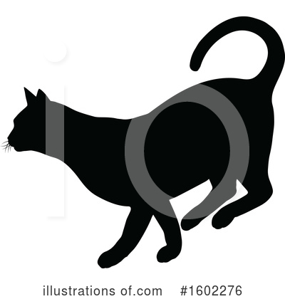 Royalty-Free (RF) Cat Clipart Illustration by AtStockIllustration - Stock Sample #1602276