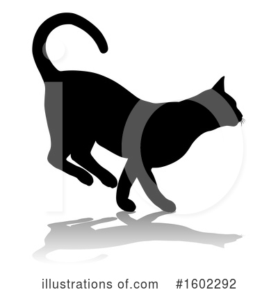 Royalty-Free (RF) Cat Clipart Illustration by AtStockIllustration - Stock Sample #1602292