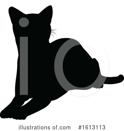 Royalty-Free (RF) Cat Clipart Illustration by AtStockIllustration - Stock Sample #1613113