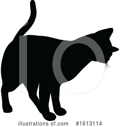 Royalty-Free (RF) Cat Clipart Illustration by AtStockIllustration - Stock Sample #1613114