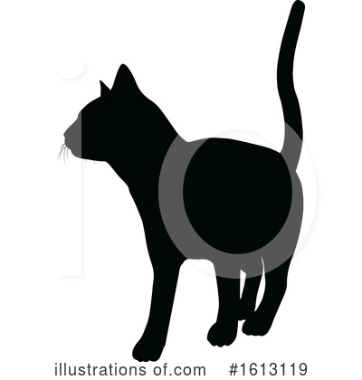 Royalty-Free (RF) Cat Clipart Illustration by AtStockIllustration - Stock Sample #1613119