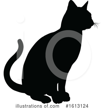 Royalty-Free (RF) Cat Clipart Illustration by AtStockIllustration - Stock Sample #1613124