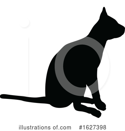 Royalty-Free (RF) Cat Clipart Illustration by AtStockIllustration - Stock Sample #1627398