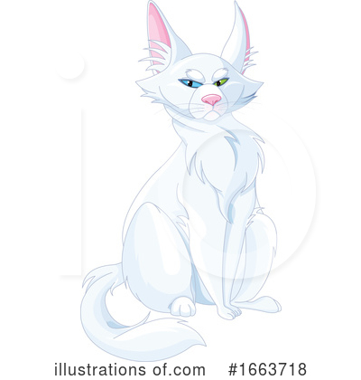 Royalty-Free (RF) Cat Clipart Illustration by Pushkin - Stock Sample #1663718