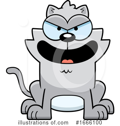 Royalty-Free (RF) Cat Clipart Illustration by Cory Thoman - Stock Sample #1666100
